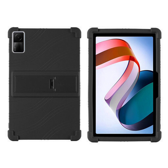 Silicon husă pentru Xiaomi Redmi Pad SE 11", Impact, armat, negru