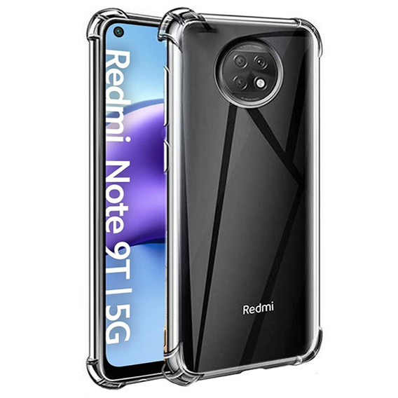 Huse pentru Xiaomi Redmi Note 9T 5G, Dropproof, transparentă