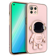 Huse pentru Xiaomi Mi 11 Lite / Mi 11 Lite 5G / 11 Lite 5G NE, Astronaut, roz rose gold