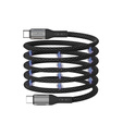Cablu magnetic USB-C la USB-C, 100 W, 1,0 m, pentru dispozitive cu USB-C
