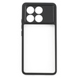 Huse pentru Xiaomi Poco F6 Pro, Fusion Hybrid, transparentă