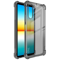 IMAK Huse pentru Sony Xperia 10 IV, Dropproof, transparent / negru