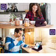 Husă pentru Samsung Galaxy Tab A7 Lite 8.7 T220 / T225 TB330FU 10.95", rotativă 360, violet
