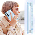 Huse pentru Samsung Galaxy S25 FE, Electro heart, albastru
