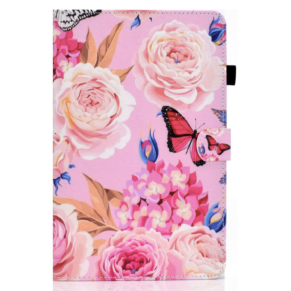 Huse pentru Lenovo Tab M10 Plus 10.6 Gen 3 125F/128F, flowers and butterfly