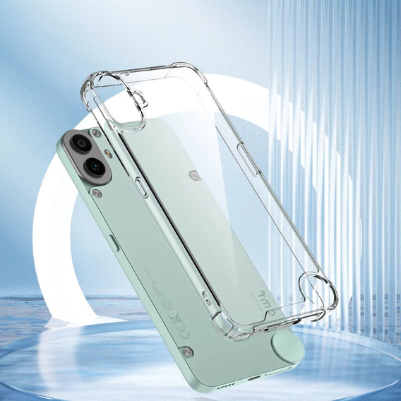 Huse pentru Nothing CMF Phone 1, Dropproof, transparentă