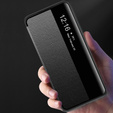 Husă cu clapetă pentru Huawei P50 Pro, Side View, albastru