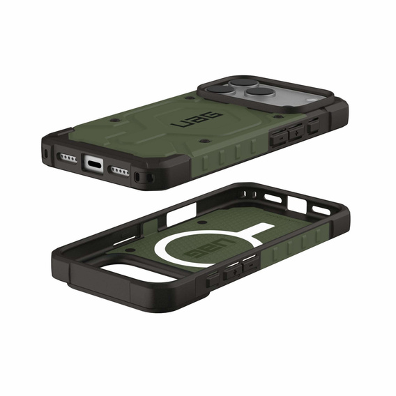 Geantă Urban Armor Gear pentru iPhone 17 Pro Max, Pathfinder MagSafe, Olive