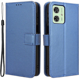 Husă flip pentru Motorola Moto G54 5G, Smart Magnet, albastru
