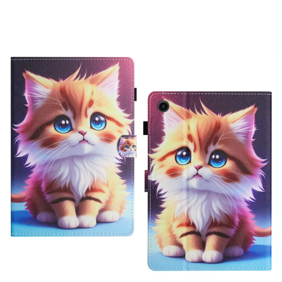 Husă pentru Lenovo Tab M10 10.1 Gen 3, cu clapetă, cat