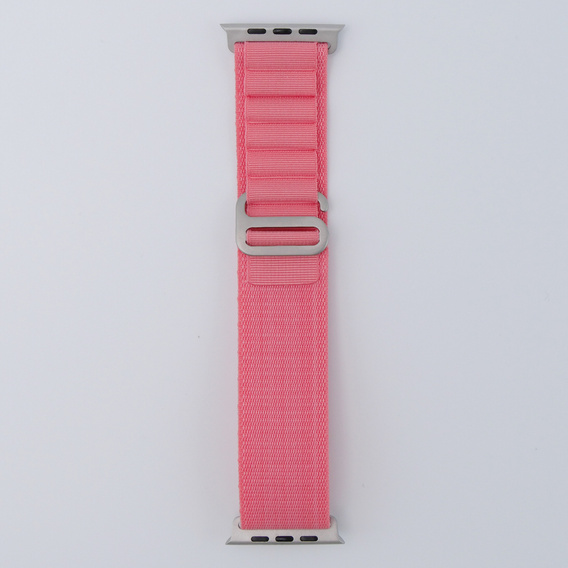 Curea din nailon pentru Apple Watch 1/2/3/4/4/5/6/6/7/8/SE/ULTRA 42/44/45/49mm, roz