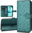Husa cu clapetă pentru Realme C71, Wallet Rhombus, verde