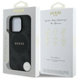 Husă Guess 4G Circle cu logo clasic, pentru MagSafe pentru iPhone 16 Pro