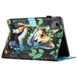 Husă pentru Lenovo Tab M11, cu clapetă, corgi dog