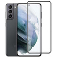 2x sticlă ceramică ERBORD Hybrid Glass pentru Samsung Galaxy S21