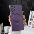 Husă pentru Samsung Galaxy S24 Ultra, ColorMag, pentru MagSafe, violet