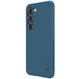 Carcasă NILLKIN pentru Samsung Galaxy S23 Plus, Super Frosted Shield Case, albastru