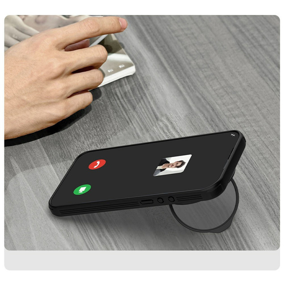 Husă magnetică Nillkin CamShield Prop pentru Xiaomi 17 Ultra, negru