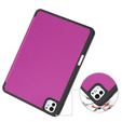 Husă pentru iPad Pro 11" 2024 (5 gen.), Smartcase cu spațiu pentru stylus, violet