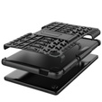 Huse pentru Samsung Galaxy Tab A7 Lite 8.7 T220 / T225, Tire Armor, negru / albastru