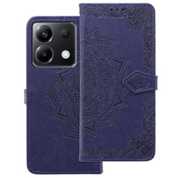 Cu clapetă pentru Xiaomi Poco X6 5G, Mandala, violet