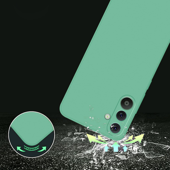 Husa pentru Samsung Galaxy A36 5G, Silicone Lite, albastru