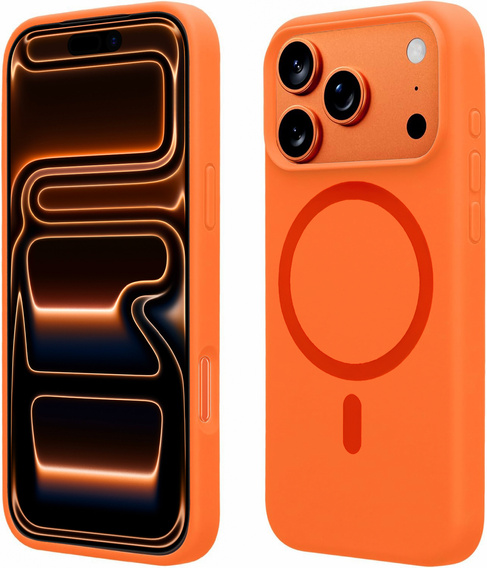 Carcasă PC + silicon cu MagSafe pentru iPhone 17 Pro Max