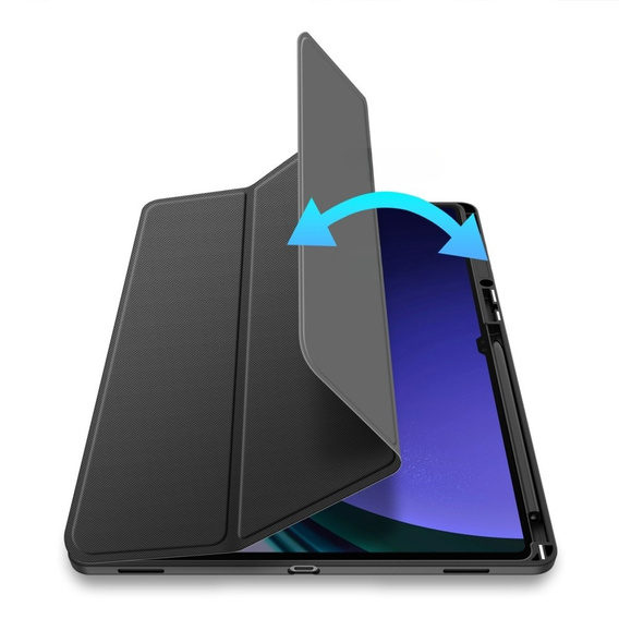 Husa pentru Samsung Galaxy Tab S10 Ultra, Dux Ducis TOBY, negru