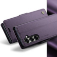 CASEME Litchi Wallet flip caz pentru Samsung Galaxy Z Fold7 5G