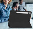 Husă pentru Samsung Galaxy Tab S10 FE+ Plus, Smartcase cu spațiu pentru stylus, negru