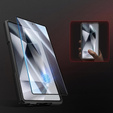 Husă pentru Samsung Galaxy S25 Ultra, seria Tongate MECH MagSafe, negru + sticlă temperată 9H
