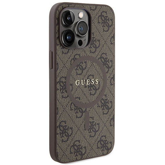 Husă GUESS 4G Ring Classic Logo pentru iPhone 13 Pro