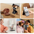 Portofel magnetic cu localizare, NFC și suport pentru iPhone 16 Pro