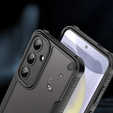 Husă pentru Samsung Galaxy S25+ Plus, Armor Frosted Case, negru