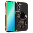 Huse pentru Samsung Galaxy S21 FE, Astronaut, negru