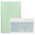 Carcasă + tastatură Samsung Galaxy Tab A7 Lite 8.7 T220 / 225, verde deschis