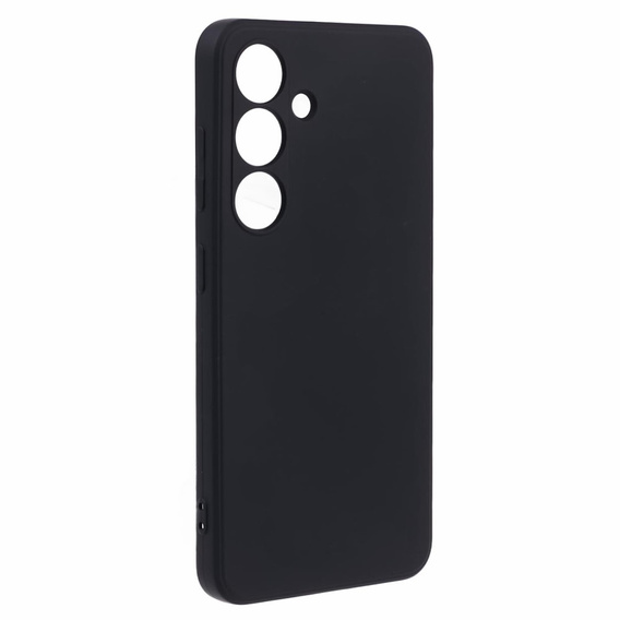 Husa pentru Samsung Galaxy S24+ Plus, Silicone Lite, negru