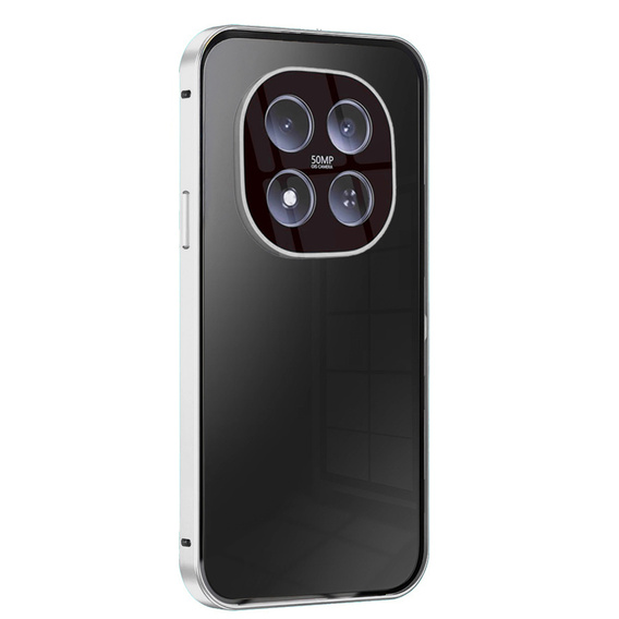 Husă magnetică dublă din sticlă pentru Xiaomi Redmi Note 15 Pro Plus 5G / Poco M8 Pro 5G