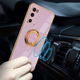 Huse pentru Samsung Galaxy S20, Electro Ring, violet
