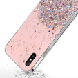 Huse pentru Xiaomi Redmi 9A, Glittery, roz