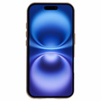 Husa pentru iPhone 16, Magnetic Dual Glass, de aur