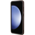 GUESS Huse pentru Samsung Galaxy A55, 4G Big Metal Logo, maro