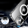 Huse pentru iPhone 13, ERBORD Hybrid MagSafe Case, albastru