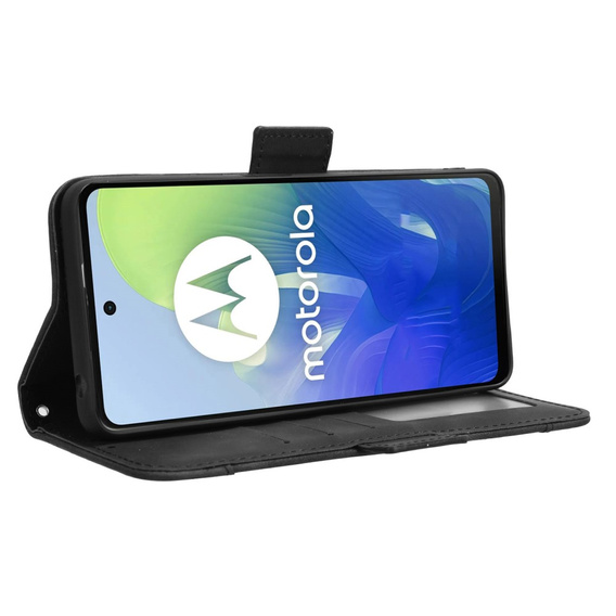 Cu clapetă pentru Motorola Moto G24 / G24 Power / G04, Card Slot, negru