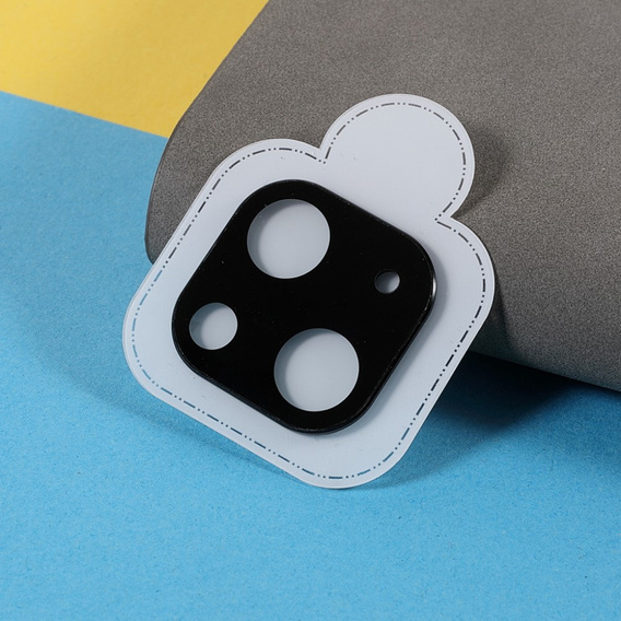 Capac metalic pentru camera foto pentru iPhone 13 mini, albastru