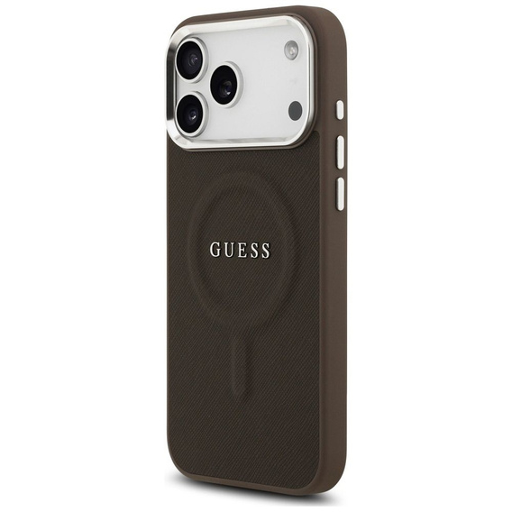 Husă de protecție GUESS Classic Logo pentru MagSafe pentru iPhone 17 Pro