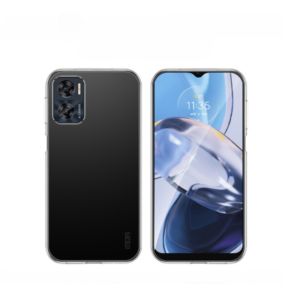 Husă MOFI pentru Motorola Moto E22i / Moto E22, subțire, transparentă