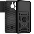 Husă blindată pentru Realme C61, CamShield Slide, negru