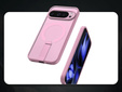 Husă Fusion Hybrid pentru Google Pixel 10 Pro XL, pentru MagSafe, cu suport, roz