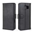 Cu clapetă pentru Samsung Galaxy S7, Wallet, negru